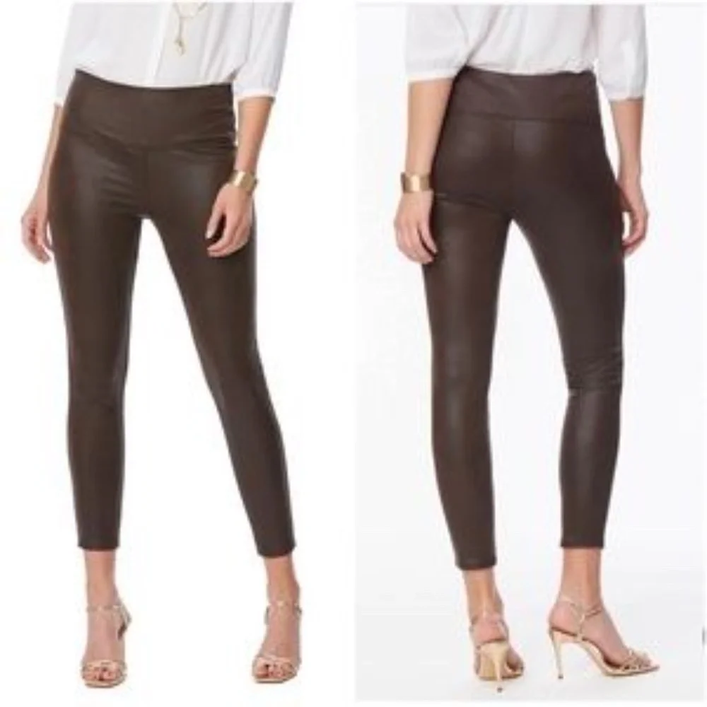 NYDJ Lift Tuck®‎ Coated Legging Pants In Black M
